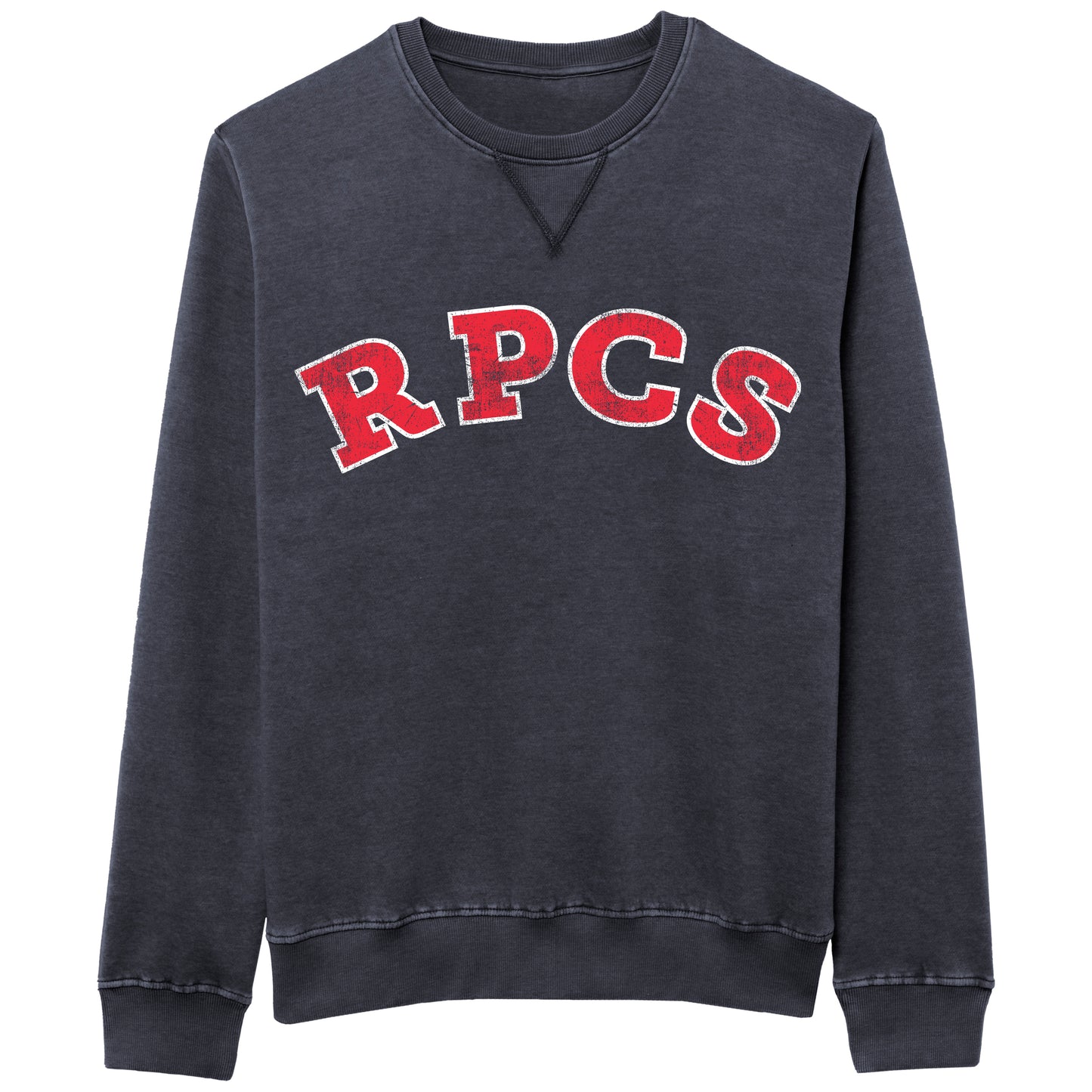 Weathered Navy Collegiate Sweatshirt