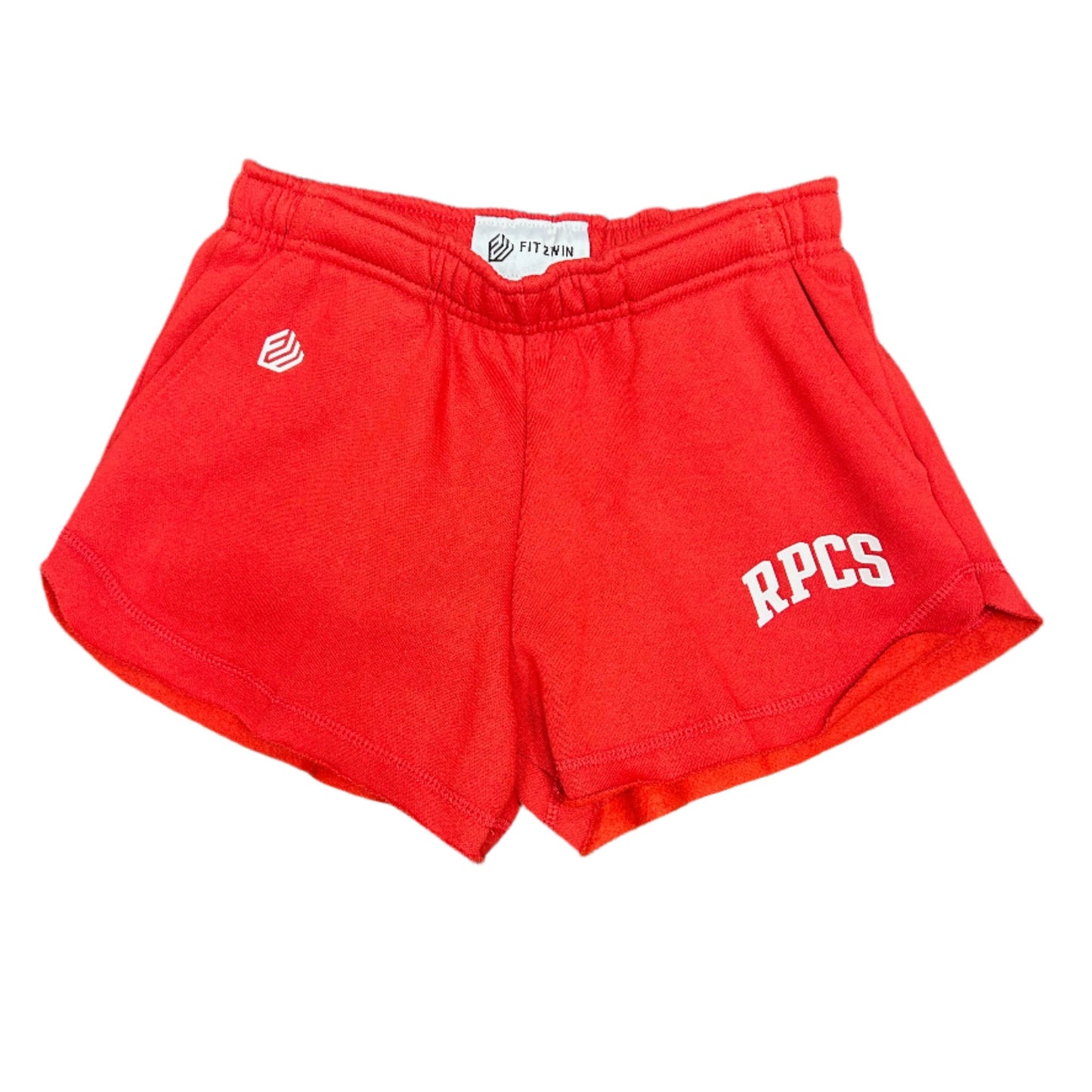 Youth Fit2Win Red Sweatshorts