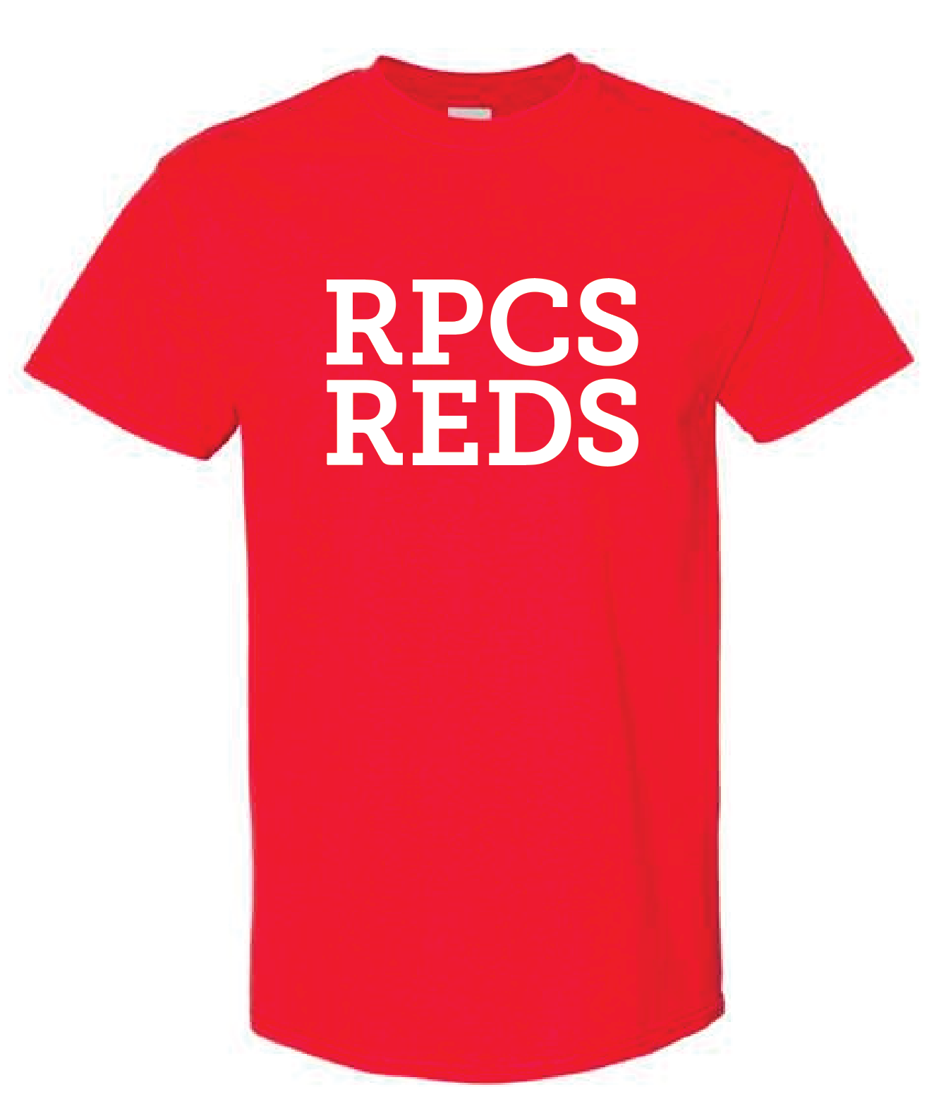 Red Adult Gym Shirt (Short-Sleeve)