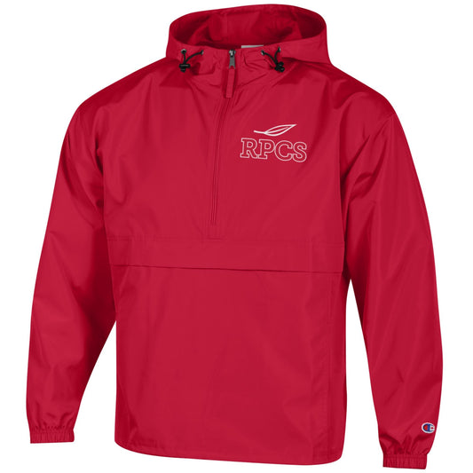 Pack-N-Go Rain Jacket in Red