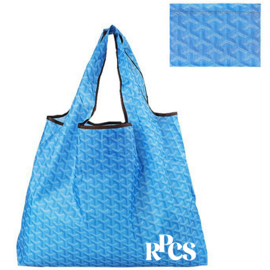 Reusable Tote Bag - Carolina Blue