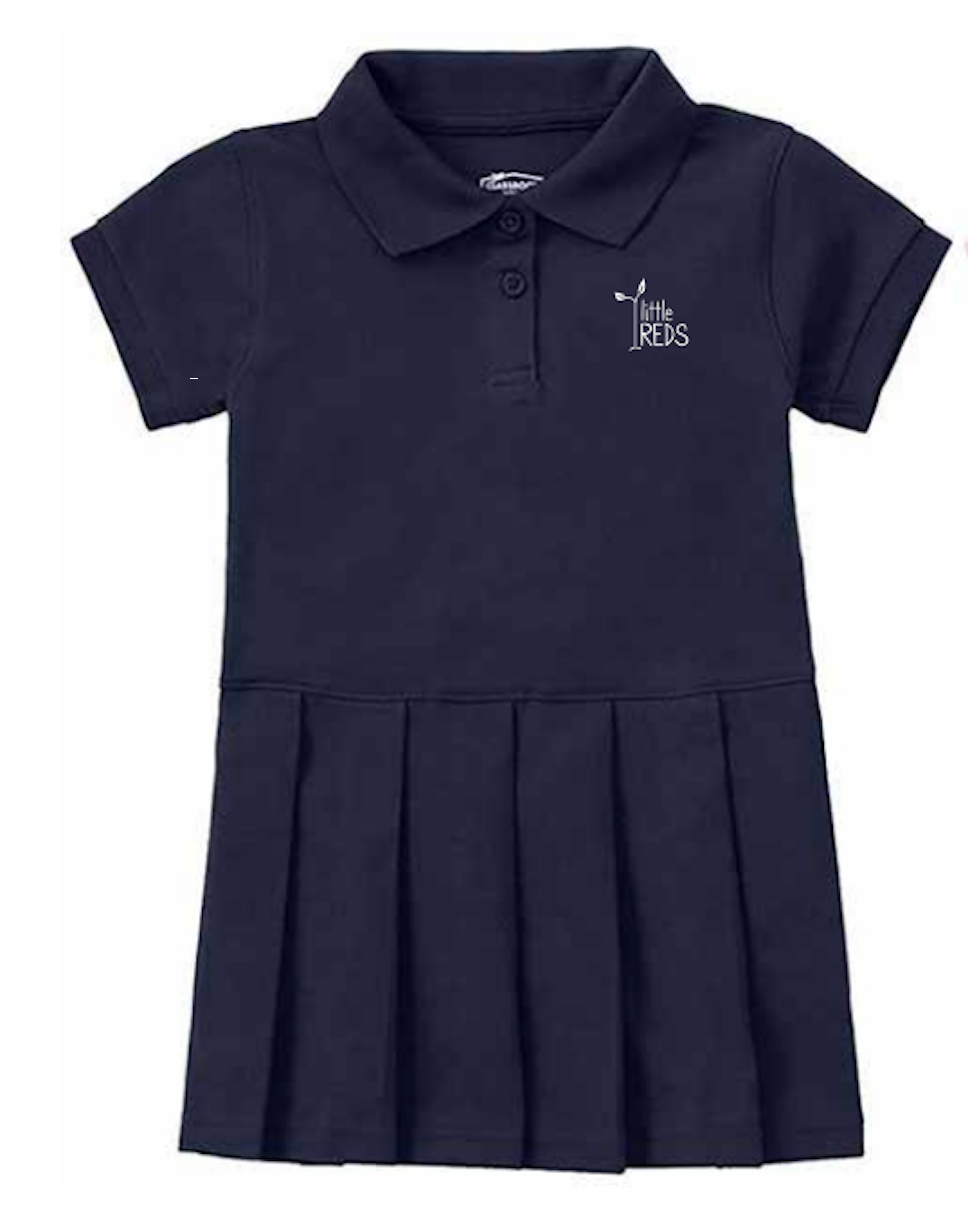 Little Red's Polo Dress in Navy