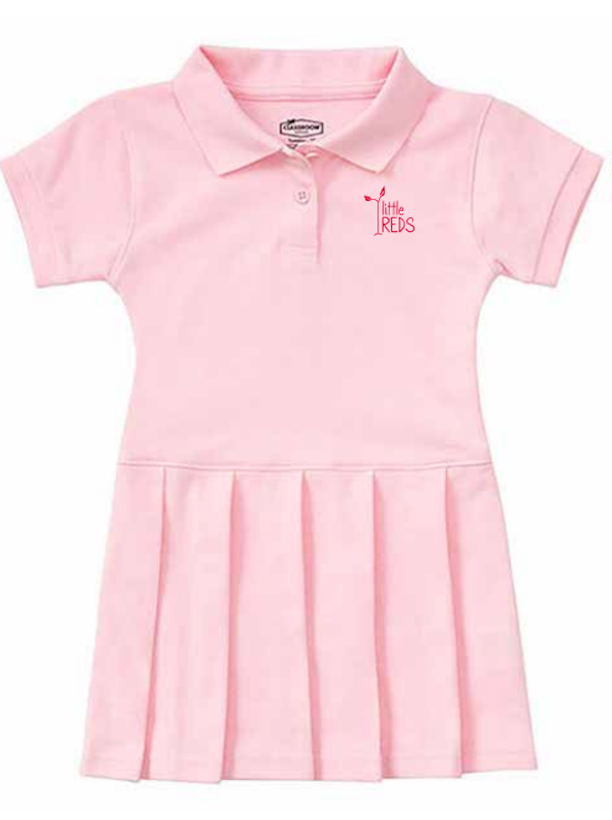 Little Red's Polo Dress in Pink