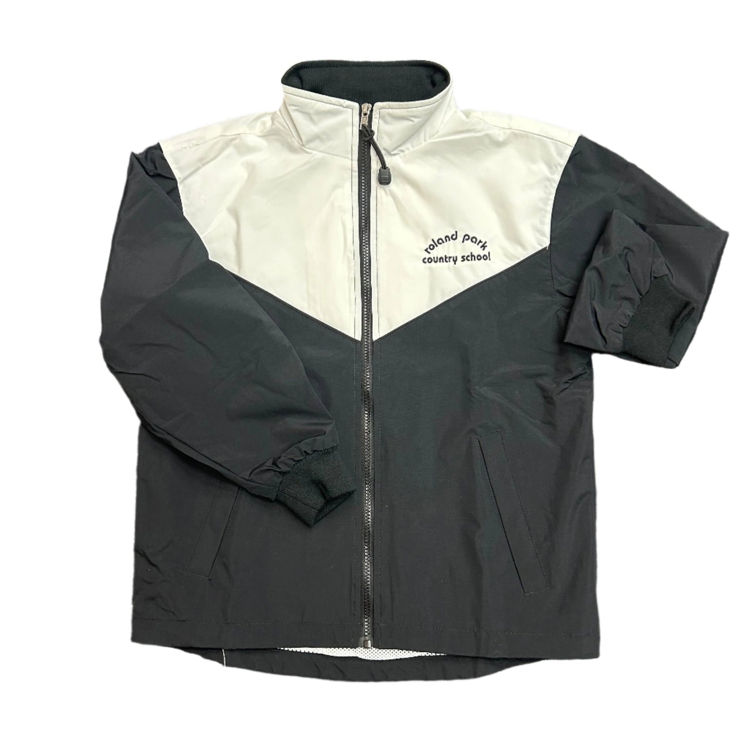 Youth Charles River Windbreaker in Black