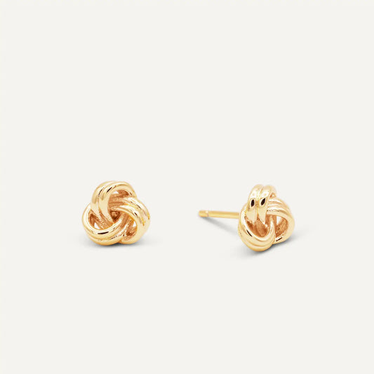 Gold Knot Stud
