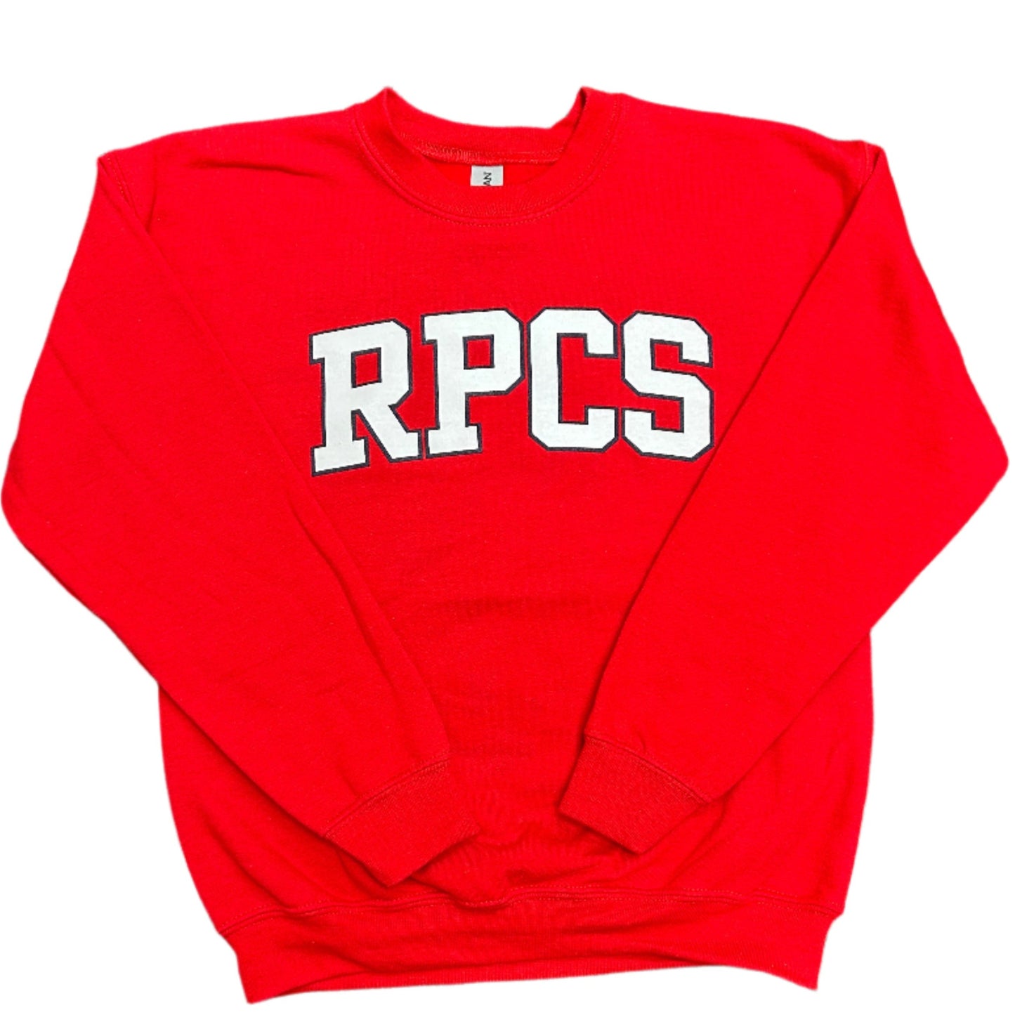 Youth Red with Navy Outline Sweatshirt