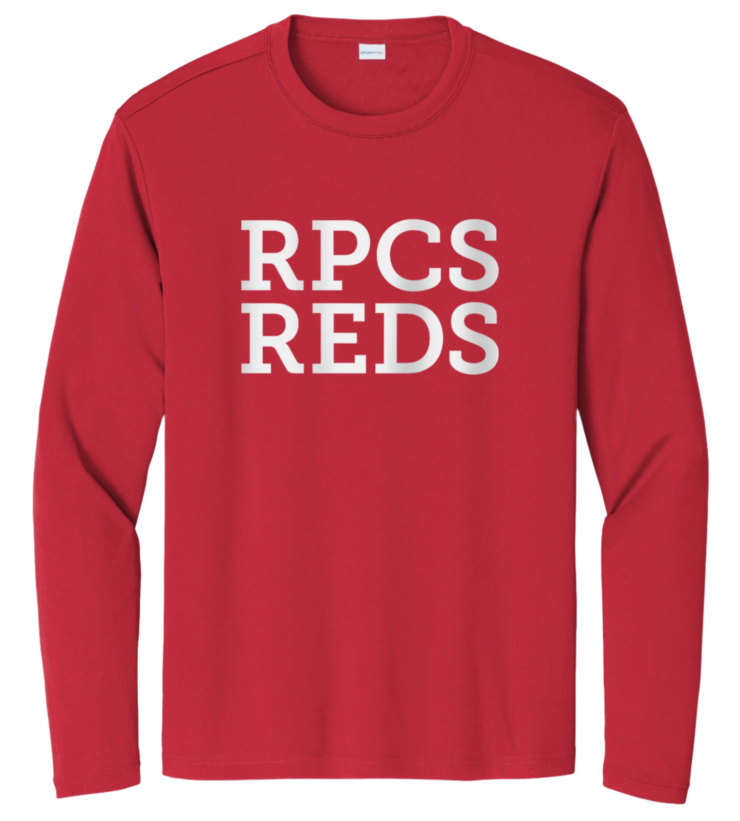 Long Sleeve RPCS Gym Shirt in Red